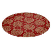 Aztekisches Muster Schneidebrett (Ecke)