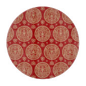 Aztekisches Muster Schneidebrett (Vorderseite)