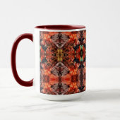 Aztekisches rotes Abenteuer Tasse (Links)