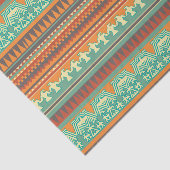 Aztekisches Stammmuster-Party Seidenpapier (Ausschnitt)