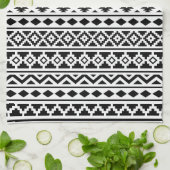 Aztekisches Wesentliches vertikales Ptn II Geschirrtuch (Gefaltet)