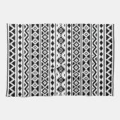 Aztekisches Wesentliches vertikales Ptn II Geschirrtuch (Horizontal)