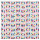 Aztekisches Zickzack buntes Stoff (Muster)