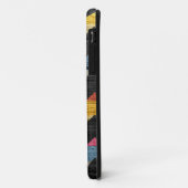 Aztekisches Zickzack Zickzackmuster Case-Mate iPhone Hülle (Hinten/Links)