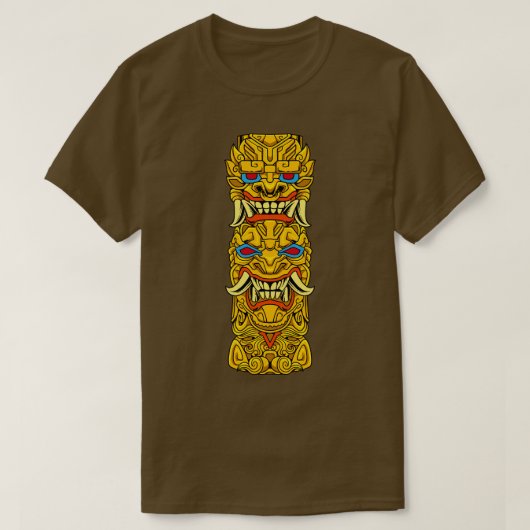 Aztektotem T-Shirt (Design vorne)