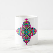 Aztez Muster Design Kaffeetasse (Mittel)