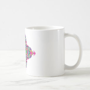 Aztez Muster Design Kaffeetasse