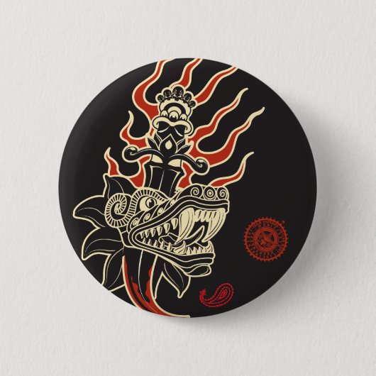 AZTK-Qutzal Button (Vorderseite)
