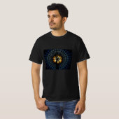 Azul Atemporal Raízes Simbólicas Contemporâneo T-Shirt (Vorne ganz)