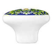 Azul Flor Radiante Keramikknauf (Seitenansicht)