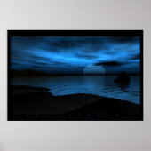 Azul Fresco Poster (Vorne)