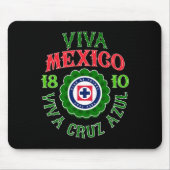 Azul - Mexikos Unabhängigkeitstag Mousepad (Vorne)