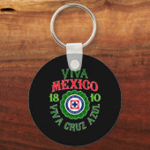 Azul - Mexikos Unabhängigkeitstag Schlüsselanhänger (Vorderseite)
