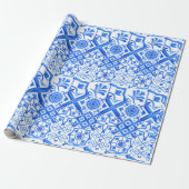 Azul Pattern Geschenkpapier (Ungerollt)