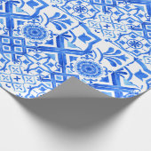 Azul Pattern Geschenkpapier (Ecke)