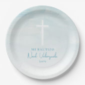 Azul Platos de Bautizo Teller (Vorderseite)