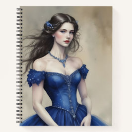 Azul y Plata Notizblock