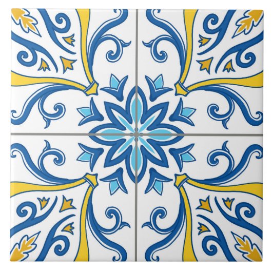 Azulejo 4 fliese (Vorderseite)