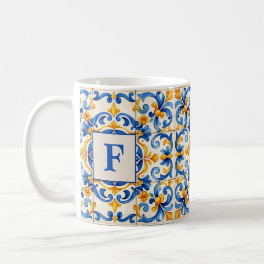 Azulejo Anfangsleistung Kaffeetasse (Links)