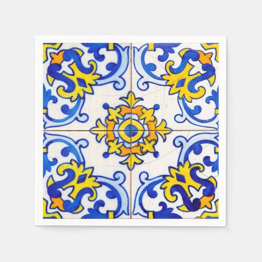 Azulejo Art Tile Serviette (Vorderseite)