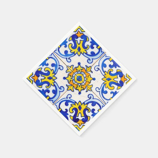 Azulejo Art Tile Serviette (Ecke)