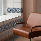 Azulejo Blau und Weiße Symmetrie Fliese