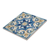 Azulejo blue and beige mosaic vintage bulk fliese (Seite)