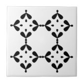 Azulejo de cerámica blanco y negro fliese (Vorderseite)