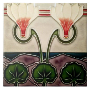 Azulejo Fliesen im Jugendstil dekorativer Kamin