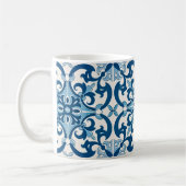 Azulejo Lilie Style Pattern Kaffeetasse (Links)