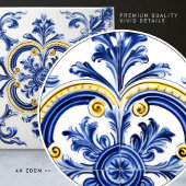 Azulejo Lisbon Gemustert Talavera Keramik Design Fliese