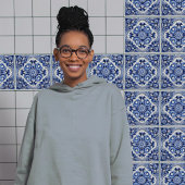 Azulejo Lisbon Gemustert Talavera Keramik Design Fliese