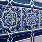 Azulejo Lisbon Gemustert Talavera Keramik Design Fliese