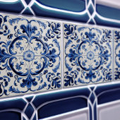 Azulejo Lisbon Gemustert Talavera Keramik Design Fliese