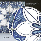 Azulejo Lisbon Gemustert Talavera Keramik Design Fliese
