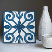 Azulejo Lisbon Patterned Talavera Ceramic Design Fliese