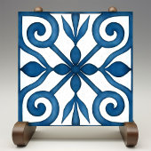 Azulejo Lisbon Patterned Talavera Ceramic Design Fliese
