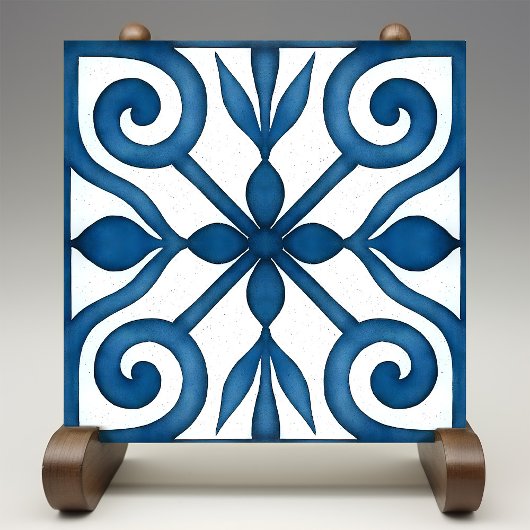 Azulejo Lisbon Patterned Talavera Ceramic Design Fliese