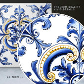 Azulejo Lisbon Patterned Talavera Ceramic Design Fliese