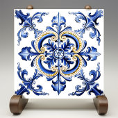 Azulejo Lissabon gemustertes Talavera-Keramikdesig Fliese