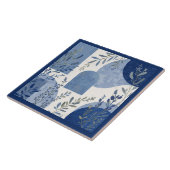 Azulejo Mediterranean Blue Botanical Fliese (Seite)