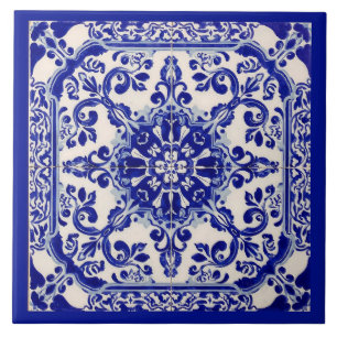 Azulejo Mediterranean Blue Fliese