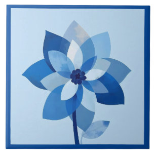 Azulejo Mediterranean Blue Fliese