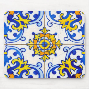 Azulejo Panel Tiles Mousepad