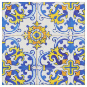 Azulejo Panel Tiles Stoff (Nahaufnahme)