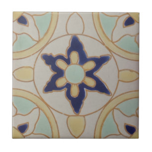 Azulejo Portugiesischer Tile - Vintag Blue 4x4 Fliese
