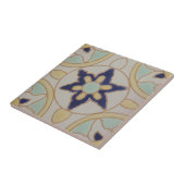 Azulejo Portugiesischer Tile - Vintag Blue 4x4 Fliese (Seite)