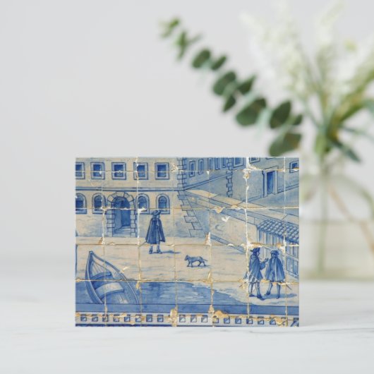 Azulejo Postkarte (Stehend Vorderseite)