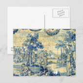 Azulejo Postkarte (Vorne/Hinten)