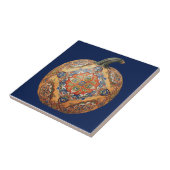 Azulejo pumpkin orange mosaic vintage bulk fliese (Seite)